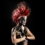 "Burning Apocalypse" make-up, hair: Kitija Potaicuka, model: Ieva Vetra 